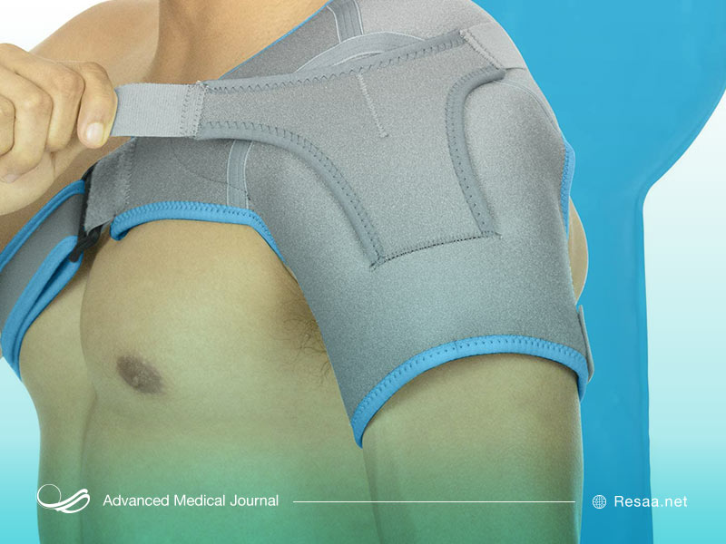 استفاده از بازوبند برای کاهش درد بازو به شما کمک میکند.