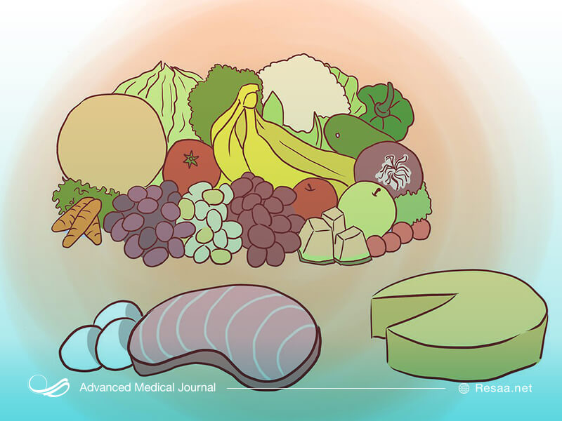 رژیم غذایی مناسب به شما در گذراندن بهتر دوران pms کمک بزرگی می‌کند.