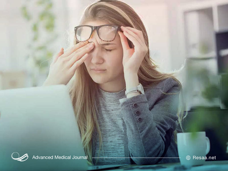 علایم بیماری گل مژه