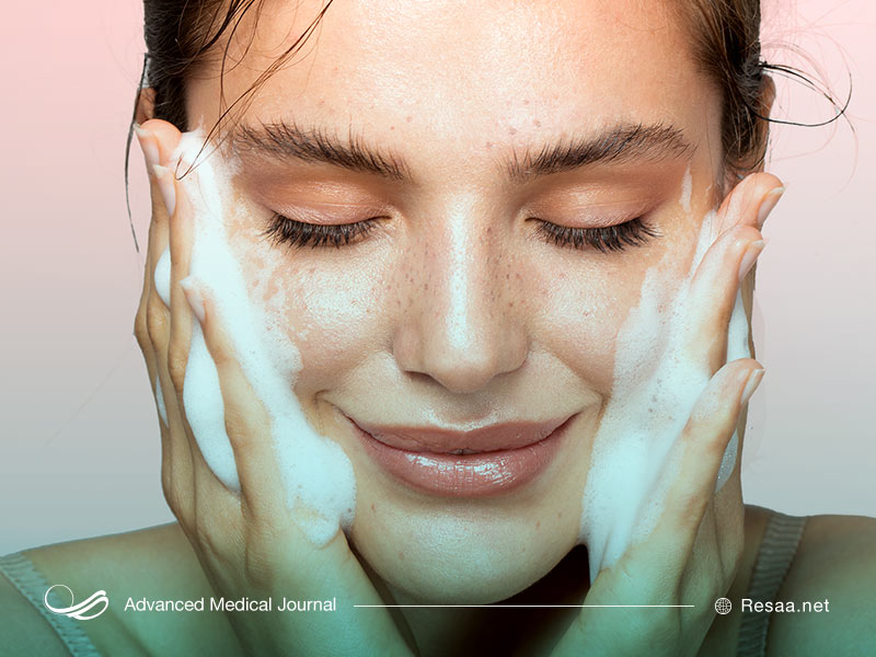 تمیز و پاک کردن پوست صورت