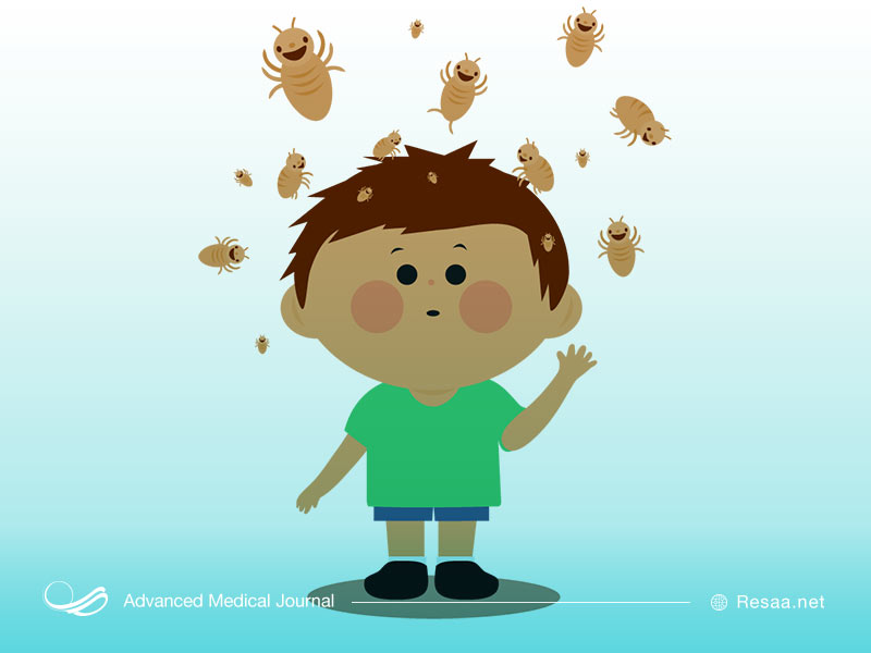 پوشیدن کلاه یا روسری فردی که درگیر شپش بوده است سبب انتقال آن میشود.