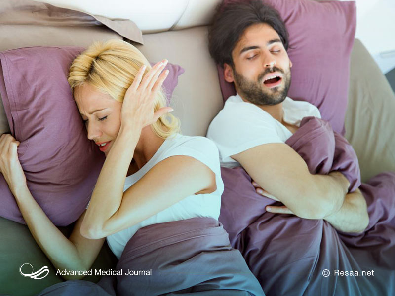 خروپف و به هم ریخت خواب شب