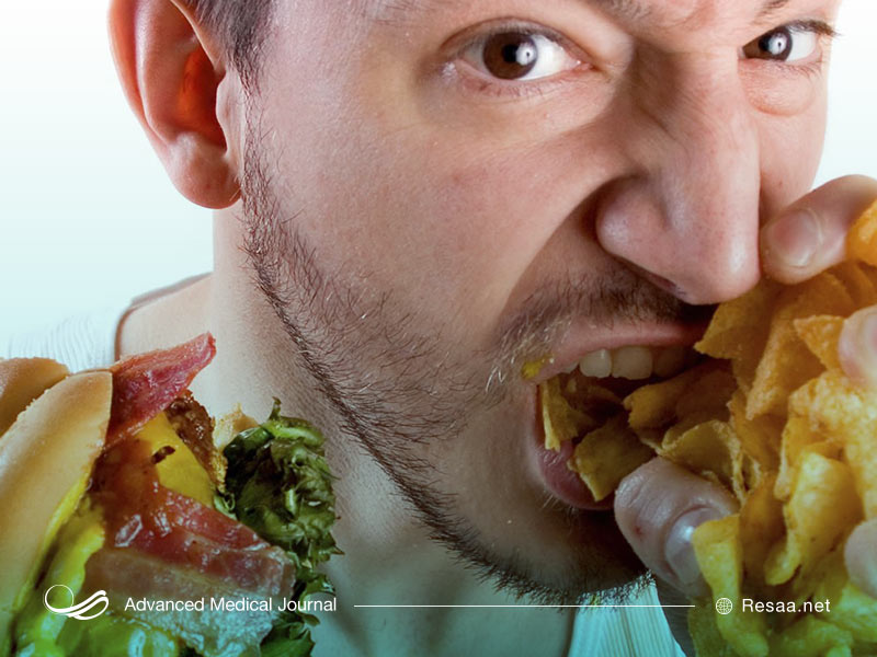 نشانه های پرخوری عصبی