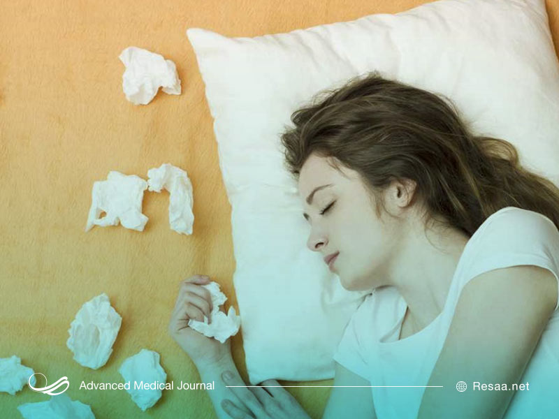 آبریزش بینی و خواب الودگی