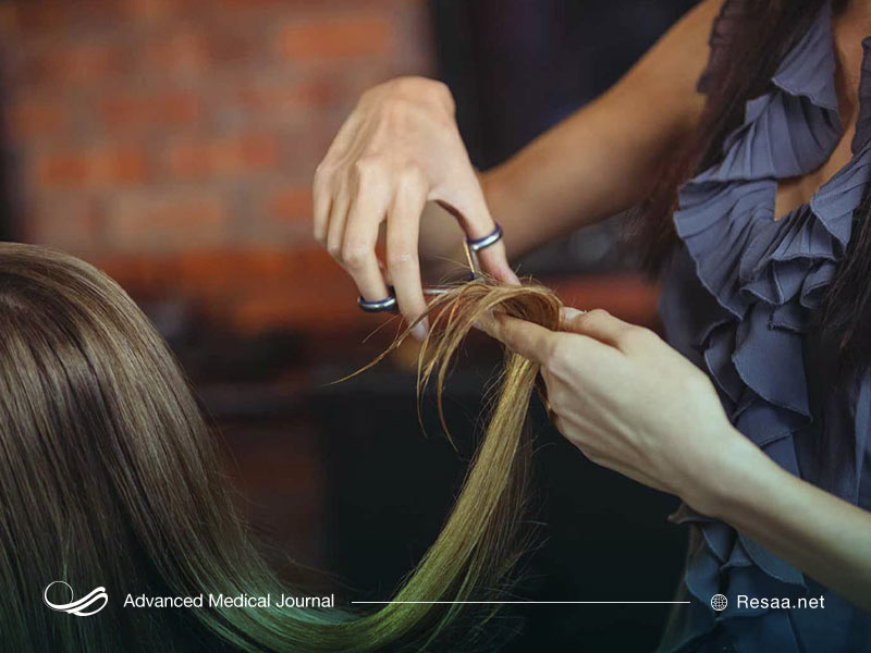 دوپاره شدن انتهای مو