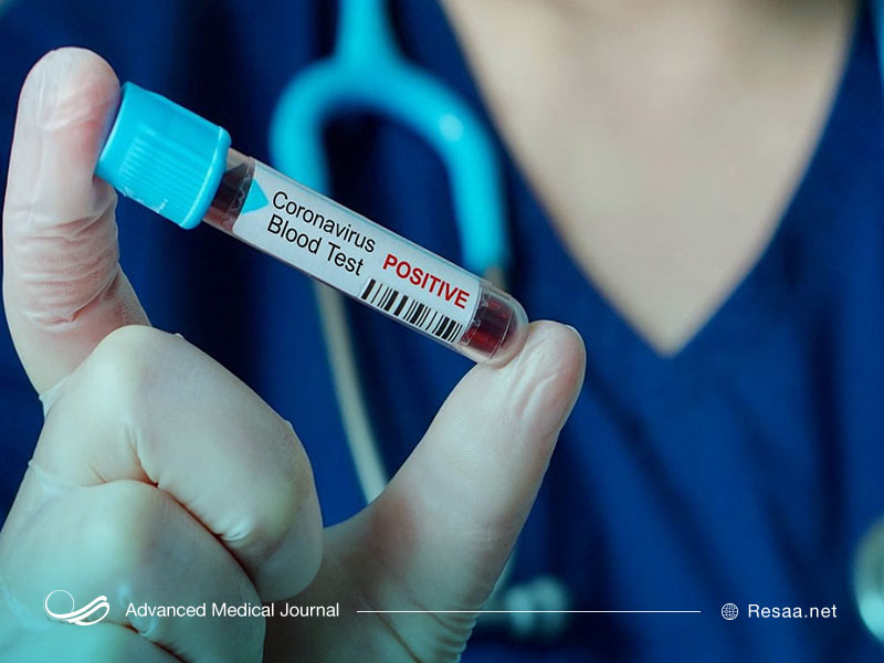 نمونه خون برای آزمایش کرونا