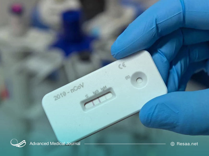 نتیجه تست کرونا