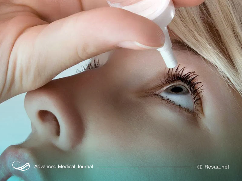 استفاده از قطره چشم تا حدی از خشکی چشم جلوگیری میکند.