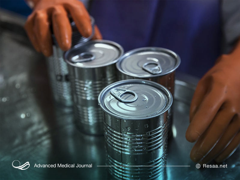 غذاهای کنسروی عاملی برای ایجاد بیماری بوتولیسم هستند.