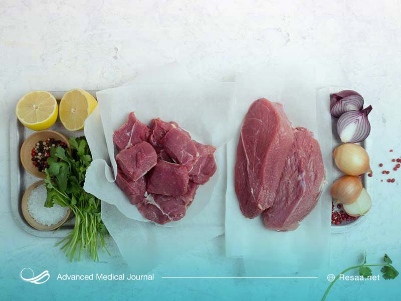 مصرف گوشت آلوده می تواند سب بیماری شود.