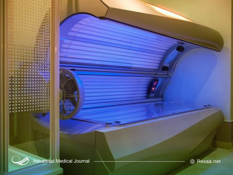 استفاده از لامپ‌های برنزه سبب آسیب به پوست می‌شود.