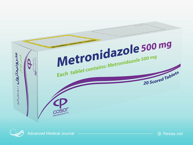 مترونیدازول باعث ایجاد طعم آهن در بدن می‌شود.