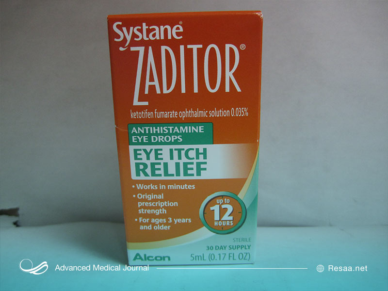 چرا کتوتیفن چشمی تجویز میشود