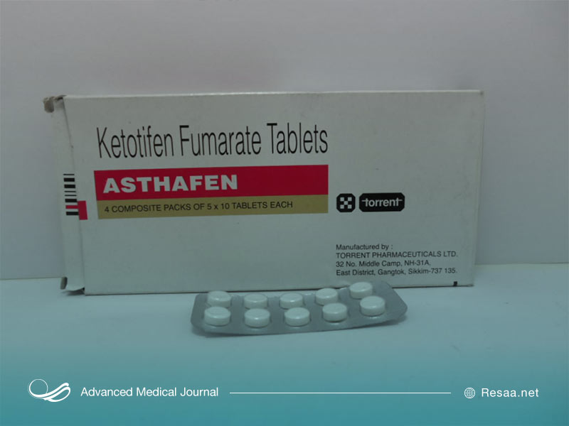 سایر تعاملات دارویی با کتوتیفن